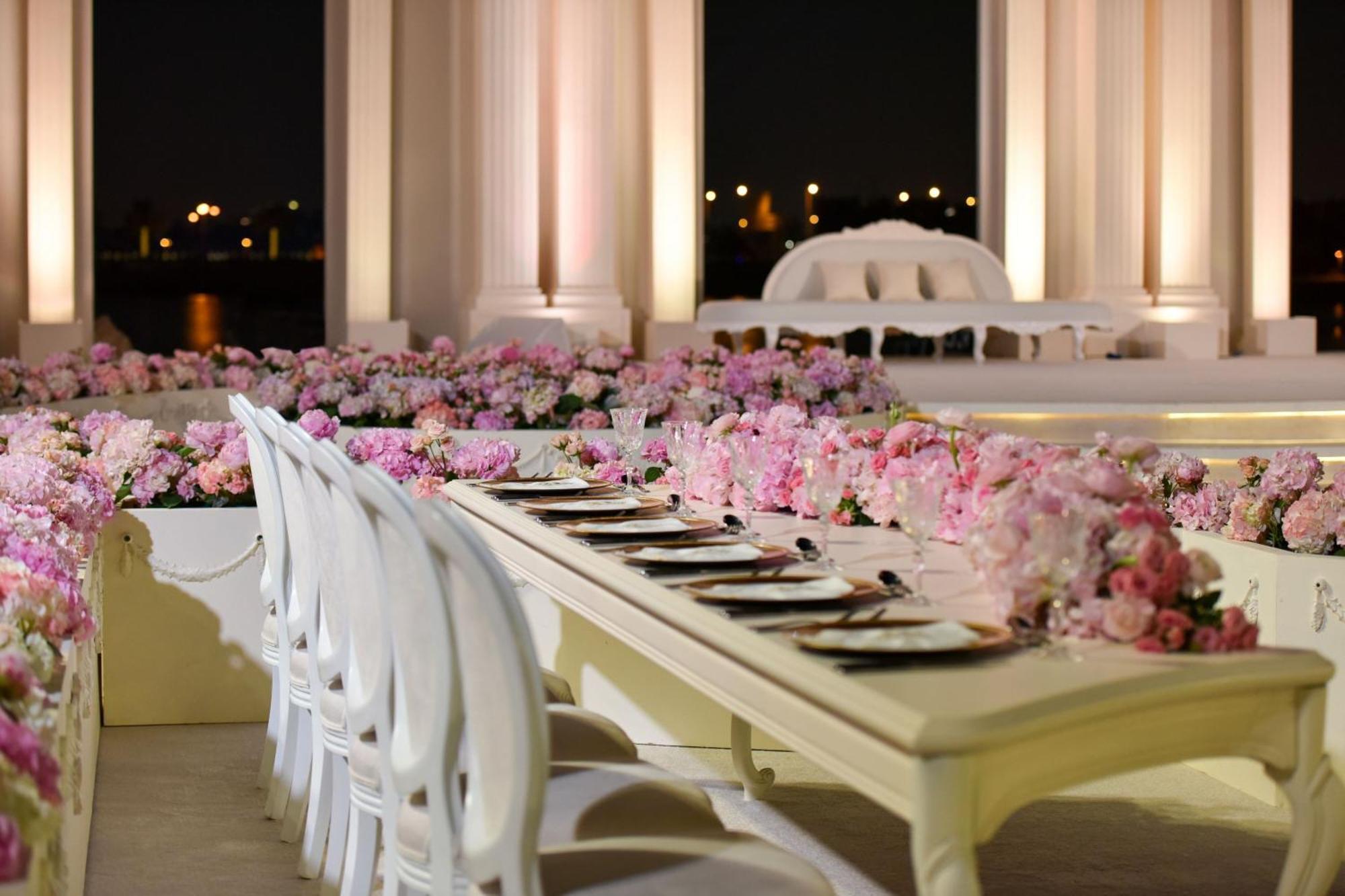 The Ritz-Carlton, Doha Hotel Exterior photo Wedding reception